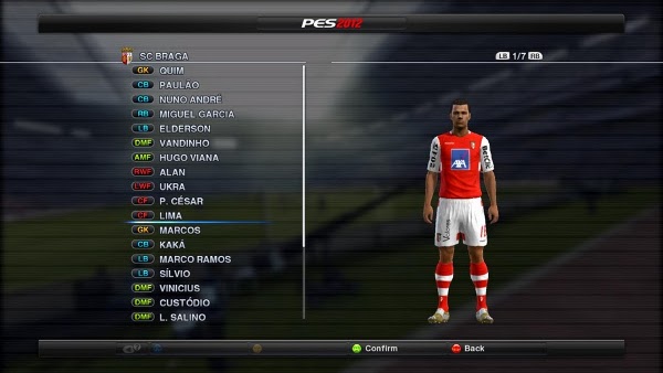 pesedit para pes2012-pc