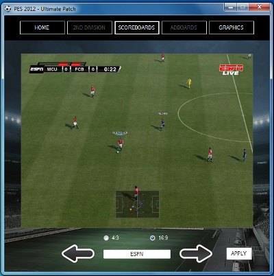 parches pes2012