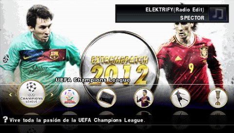 parche pes2012 psp