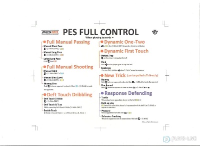 nuevos controles pes2013