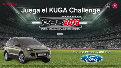 PES 2013: Konami y Ford unen sus fuerzas en el FORD KUGA CHALLENGE