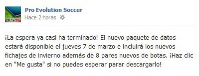 PES 2013: DLC 4.0 disponible el 7 de marzo