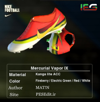 Nike Mercurial Vapor IX CR7 PES 2013 - by Mat!n