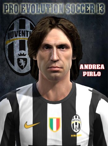 cara pirlo pes 2013