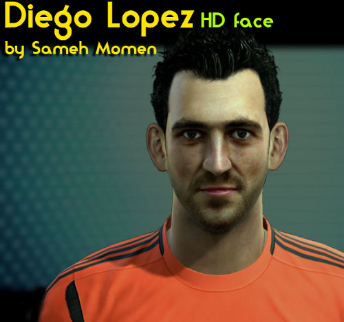 cara diego lopez pes 2013