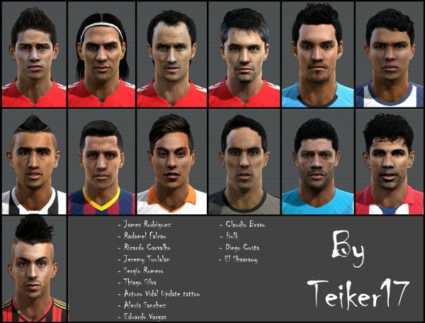 caras pes 2013