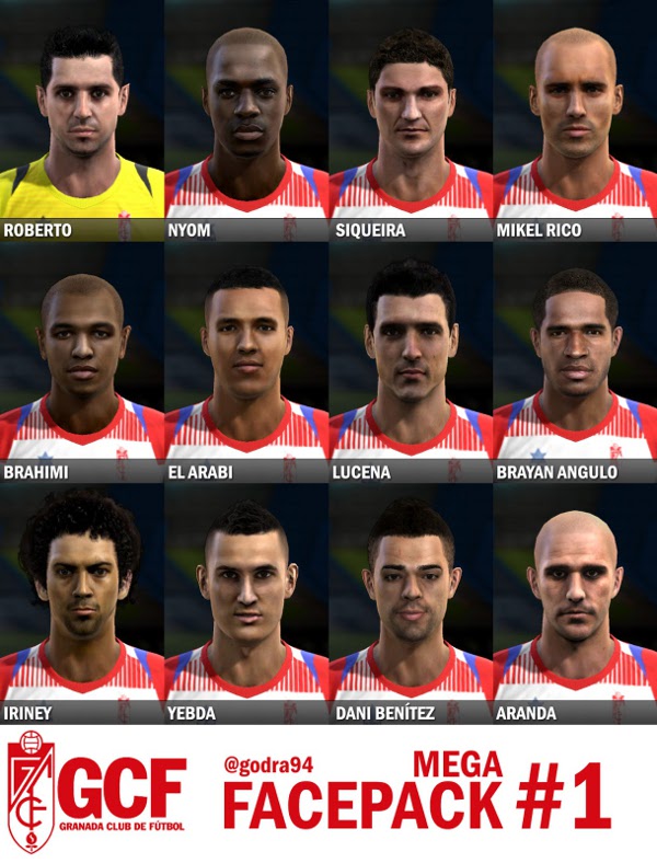 facepack del granada pes 2013