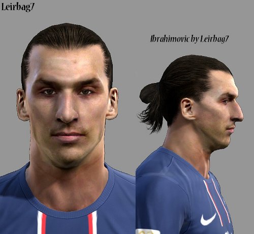 cara Ibrahimovic pes 2013