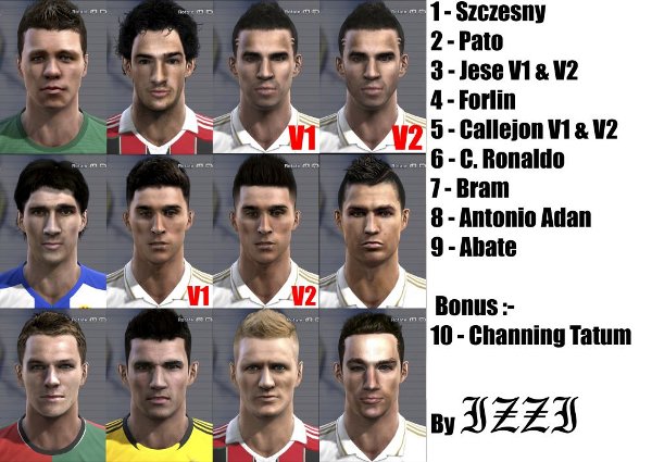 caras pes 2013