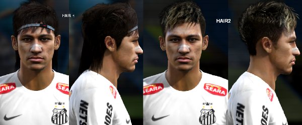 cara neymar pes 2013