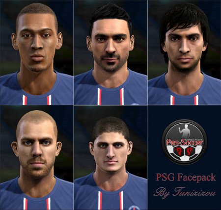 facepack psg pes 2013