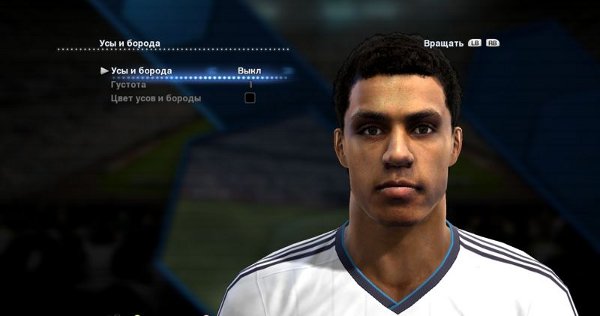 cara varane pes 2013