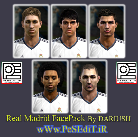 facepack real madrid pes2013