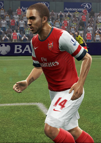 cara Walcott pes 2013