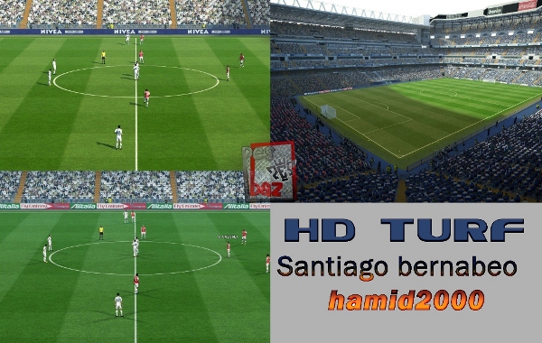 cesped hd santiago bernabeu pes 2013