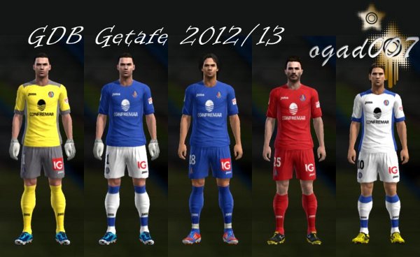 equipacion getafe pes 2013