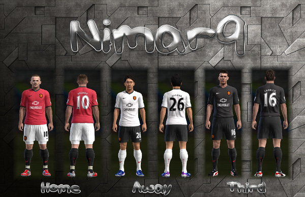 kit manchester united pes 2013