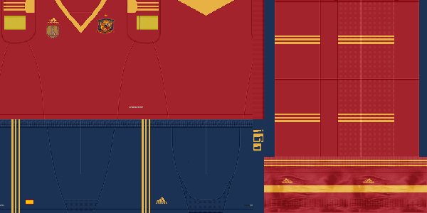 equipacion españa copa confederaciones 2013 pes 2013