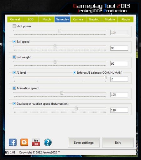gameplay tool para pes2013