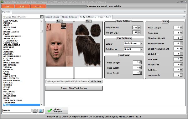 pesbox editor pes2013