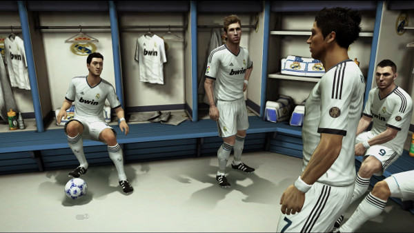 vestuario real madrid y manchester united pes 2013