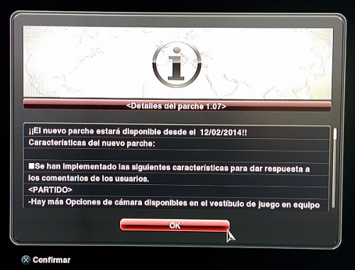 PES 2014: Patch 1.07 ya disponible para PS3 y XBOX 360