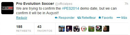 PES 2014: Confirmada Demo en agosto