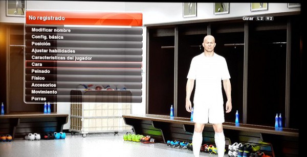 PES 2014: Modo edicion - Jugadores