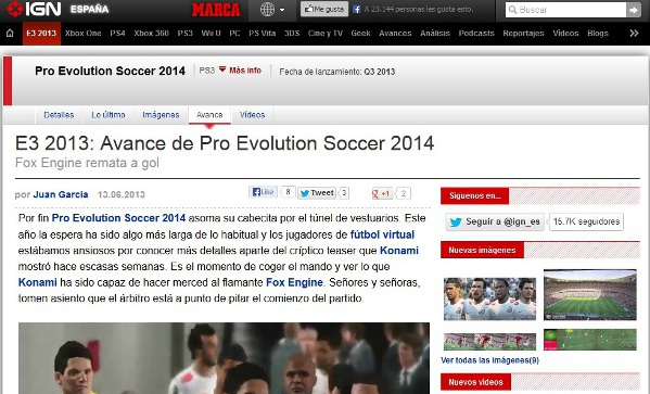PES 2014: Impresiones de IGN España en el E3