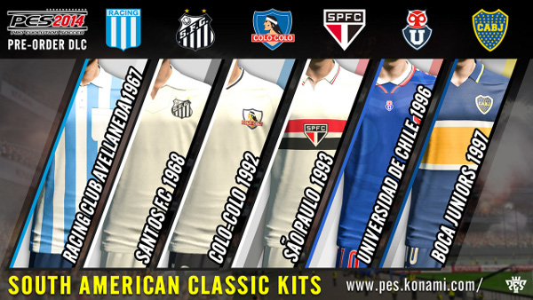 PES 2014: Los kits exclusivos de la preventa ya se encuentran disponibles