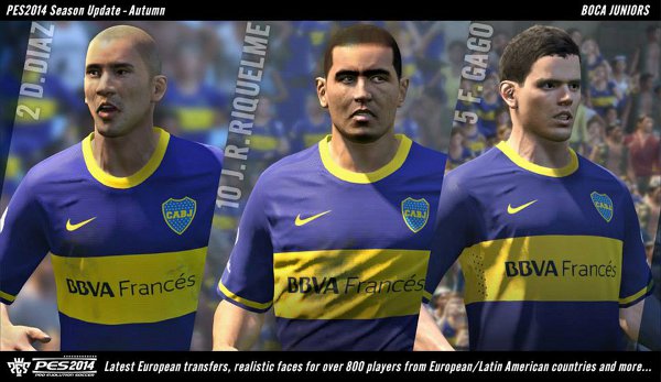 PES 2014: El nuevo Paquete de Datos saldrá a lo largo de este mes
