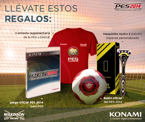 PES 2014: Gana premios gracias a Wilkinson y Konami