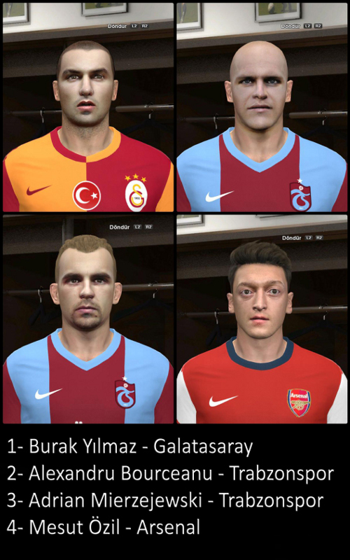 caras pes 2014