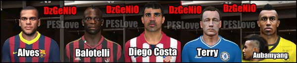 caras pes 2014