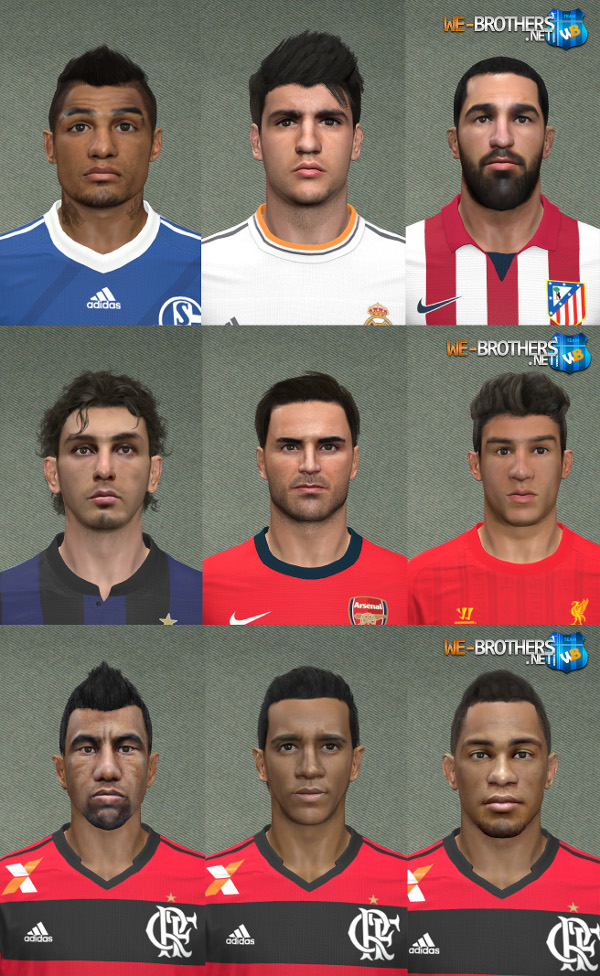 caras pes 2014