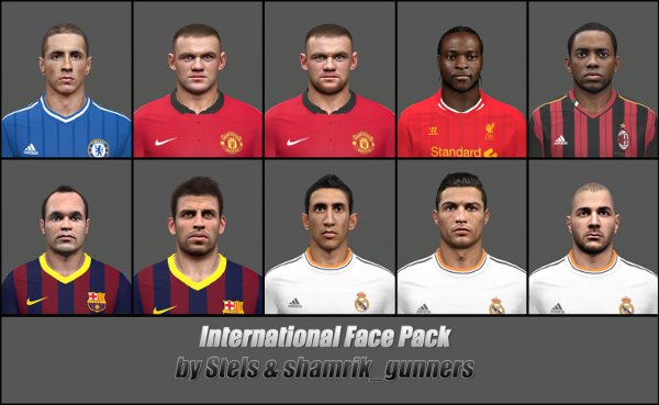 caras pes 2014
