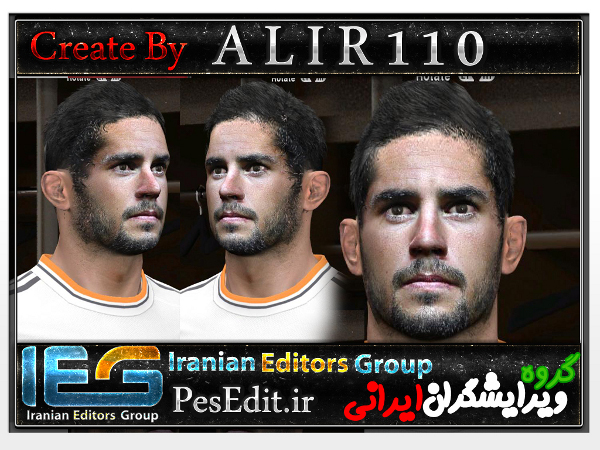 cara Isco pes 2014