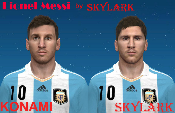 cara messi pes 2014