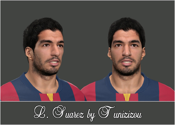 cara luis suarez pes 2014
