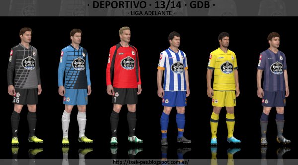equipaciones pes 2014