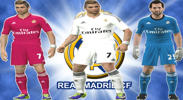 equipacion real madrid pes 2014