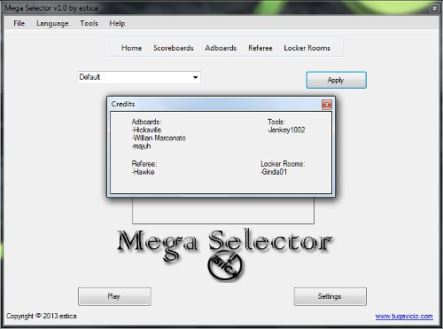 mega selector pes 2014