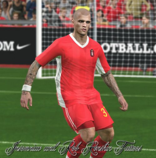 parche tatuajes pes 2014