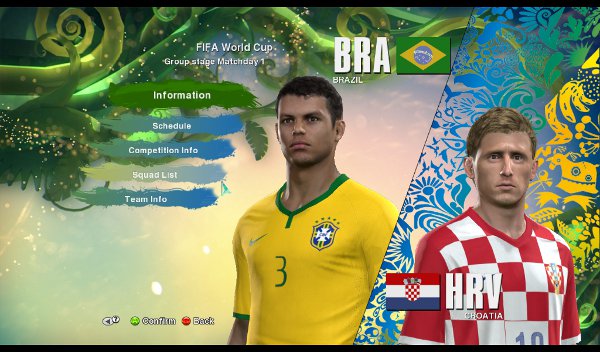 Brasil vs Portugal Copa Do Mundo - PES 2014 - SEMI FINAL 