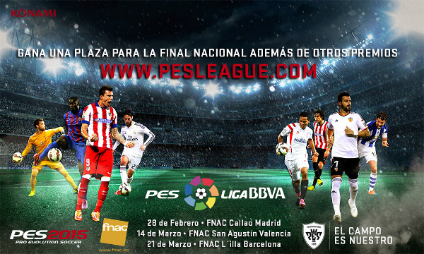 PES 2015: Consigue plaza en la final de Pesliga representando a PeSoccerWorld