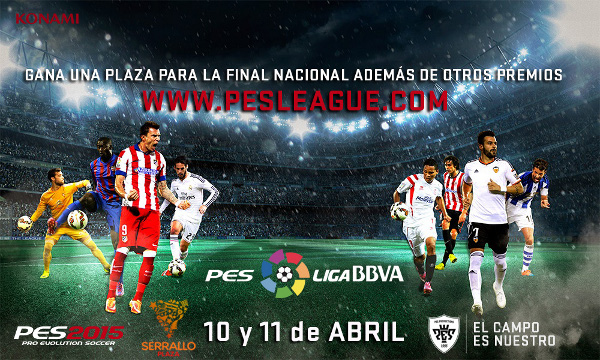PES 2015: Final territorial Pesliga BBVA en Granada