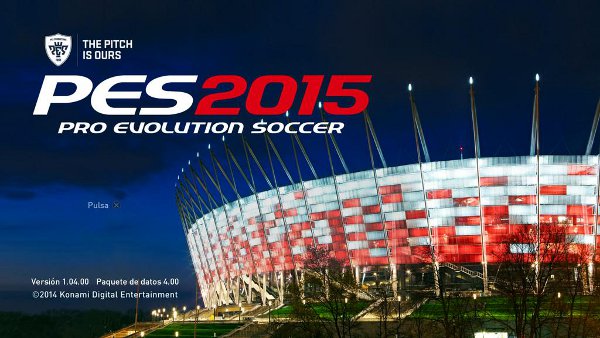 PES 2015: Patch 1.04 y DLC 4.00 ya disponibles