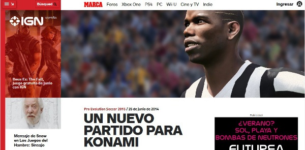 IGN PES 2015: Un nuevo partido para Konami