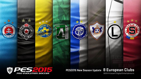 PES 2015: Se revelan más licencias europeas