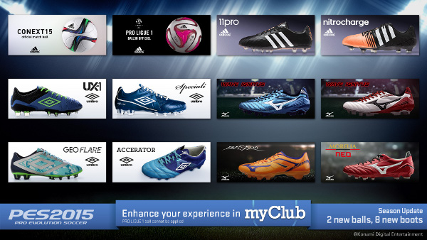 PES 2015: DLC 2.00 más Parche 1.02 ya disponibles